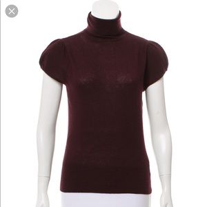 NEW David Meister cashmere turtleneck S